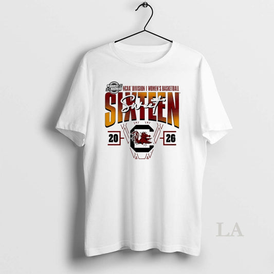 Original South Carolina Gamecocks 2026 Ncaa Womens Basketball Sweet 16