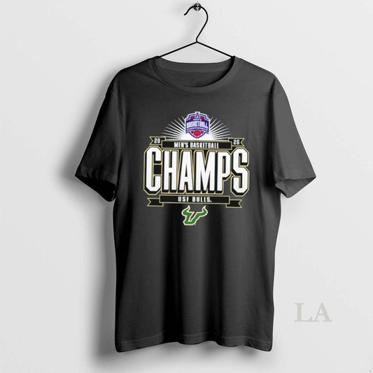 Original South Florida Bulls 2026 American Conference Mens Basketball Tournament Champions