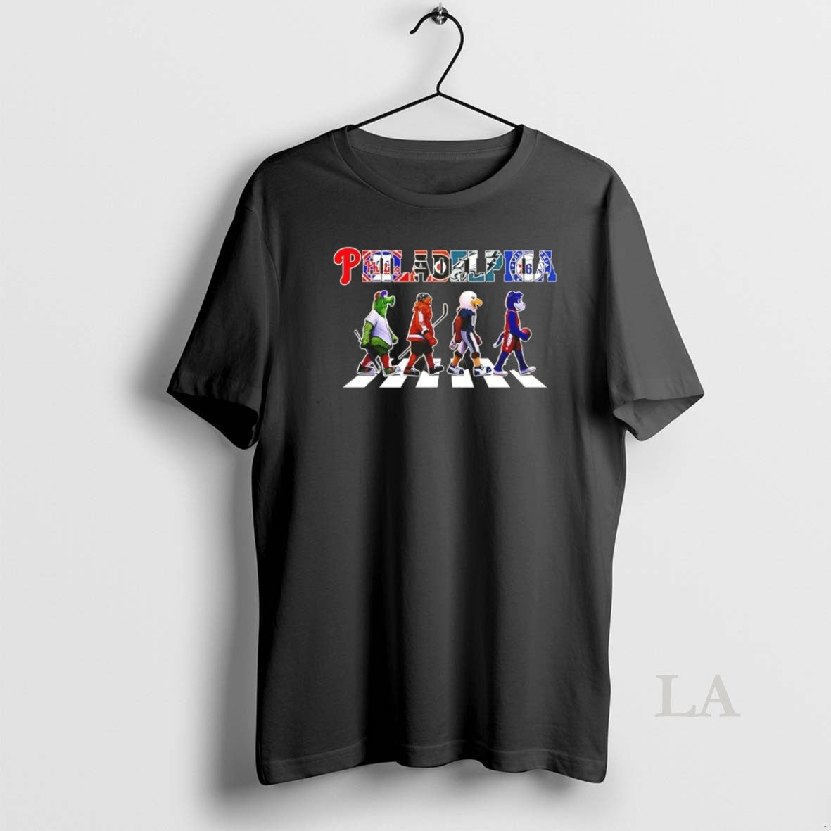 Original Sports In Philadelphia Mascot Walking Graphic
