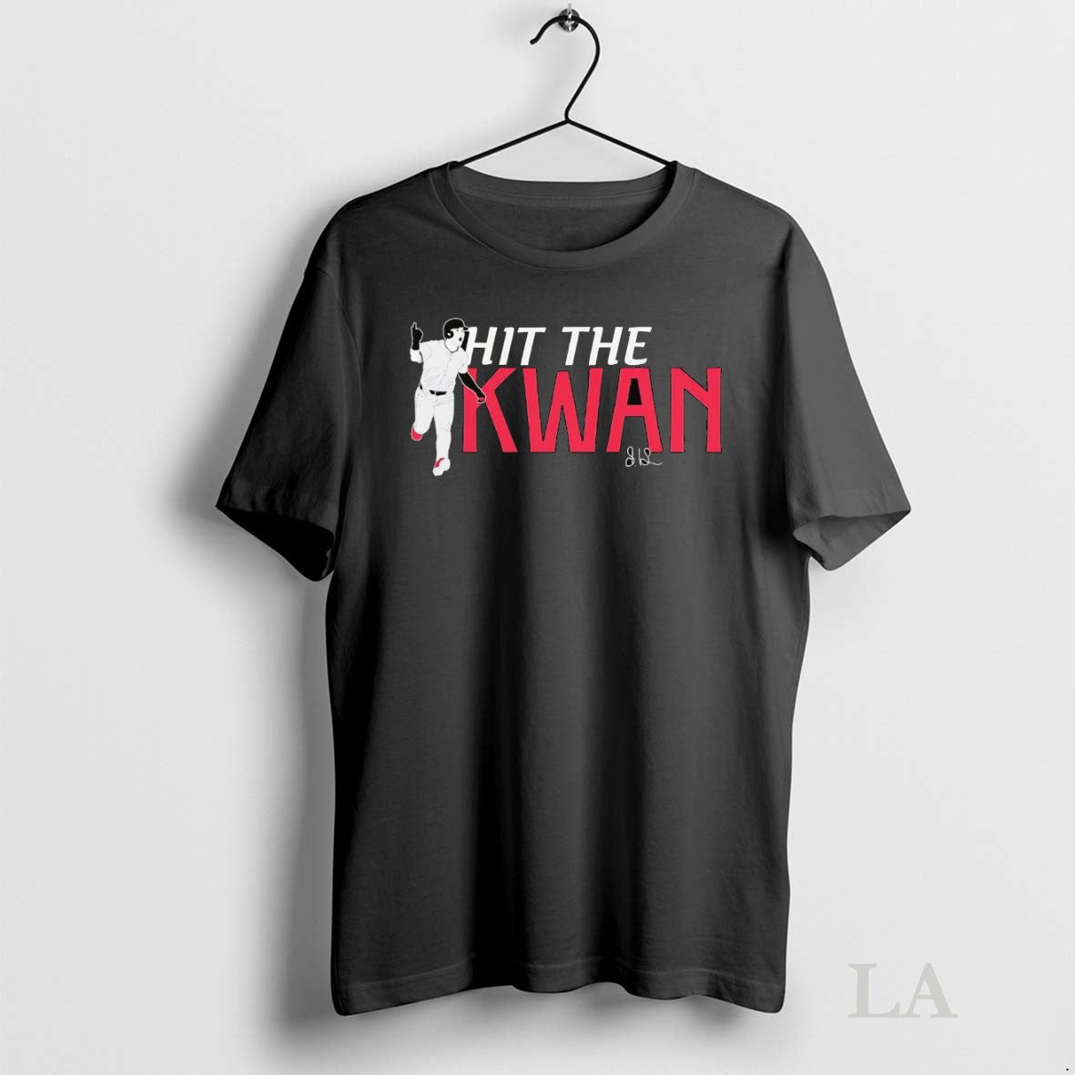 Original Steven Kwan Hit The Kwan Signature