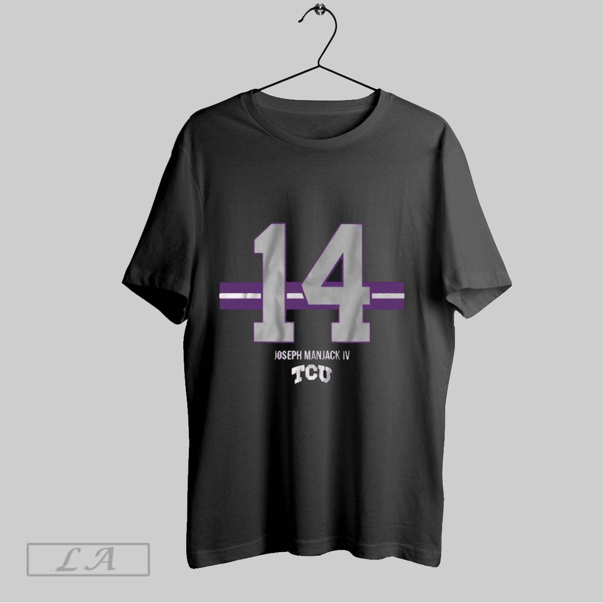 Original Tcu Football Joseph Manjack Iv 14 Stripe