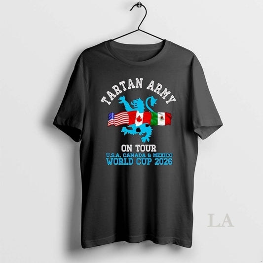 Original Tartan Army On Tour Scotland World Cup 2026 T-Shirts, Hoodie, Sweatshirt | WearSparks.com