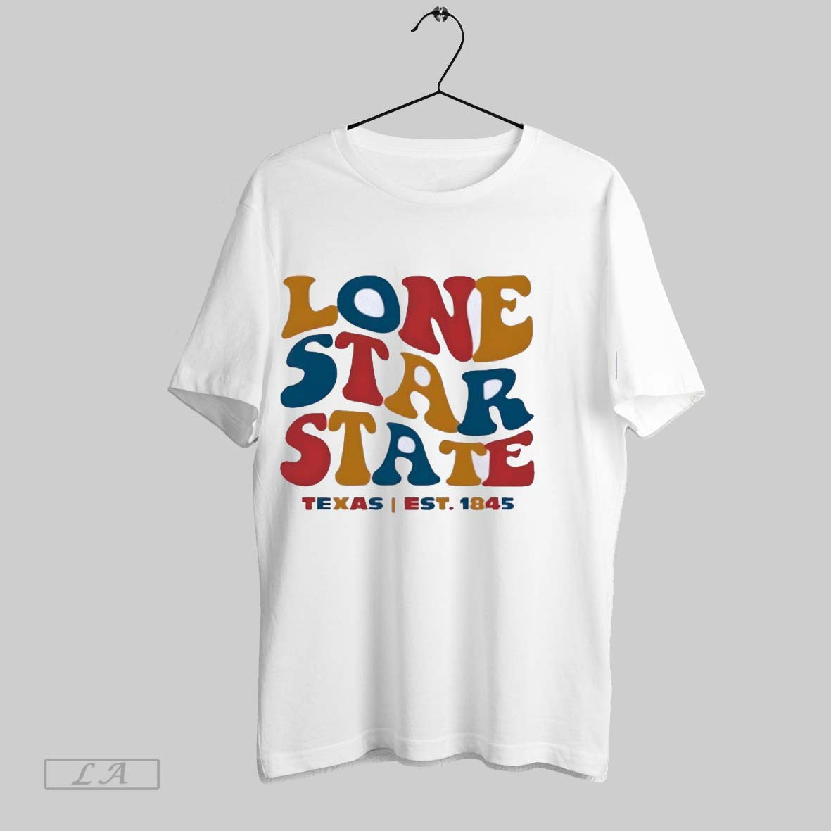 Original Texas Ash Lone Star State Est 1845 Vintage