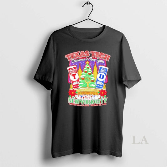 Original Texas Tech Skate Past Duke Holiday In New York December 20 2025 T-Shirts, Hoodie, Sweatshirt | WearSparks.com