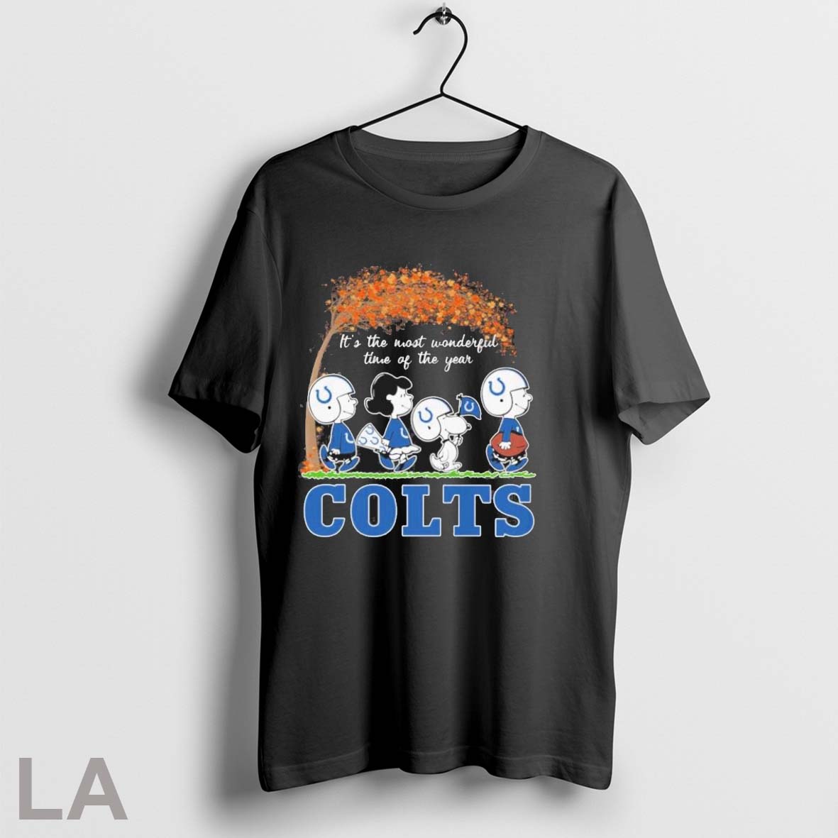 Original The Peanuts Walking X Indianapolis Colts Its The Most Wonderful Time Of The Year