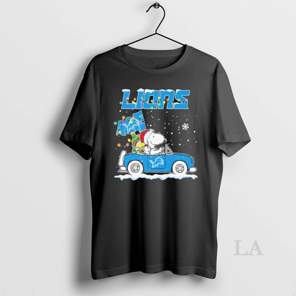 Original The Peanuts X Detroit Lions Driving Car Christmas T-Shirts, Hoodie, Sweatshirt | WearSparks.com