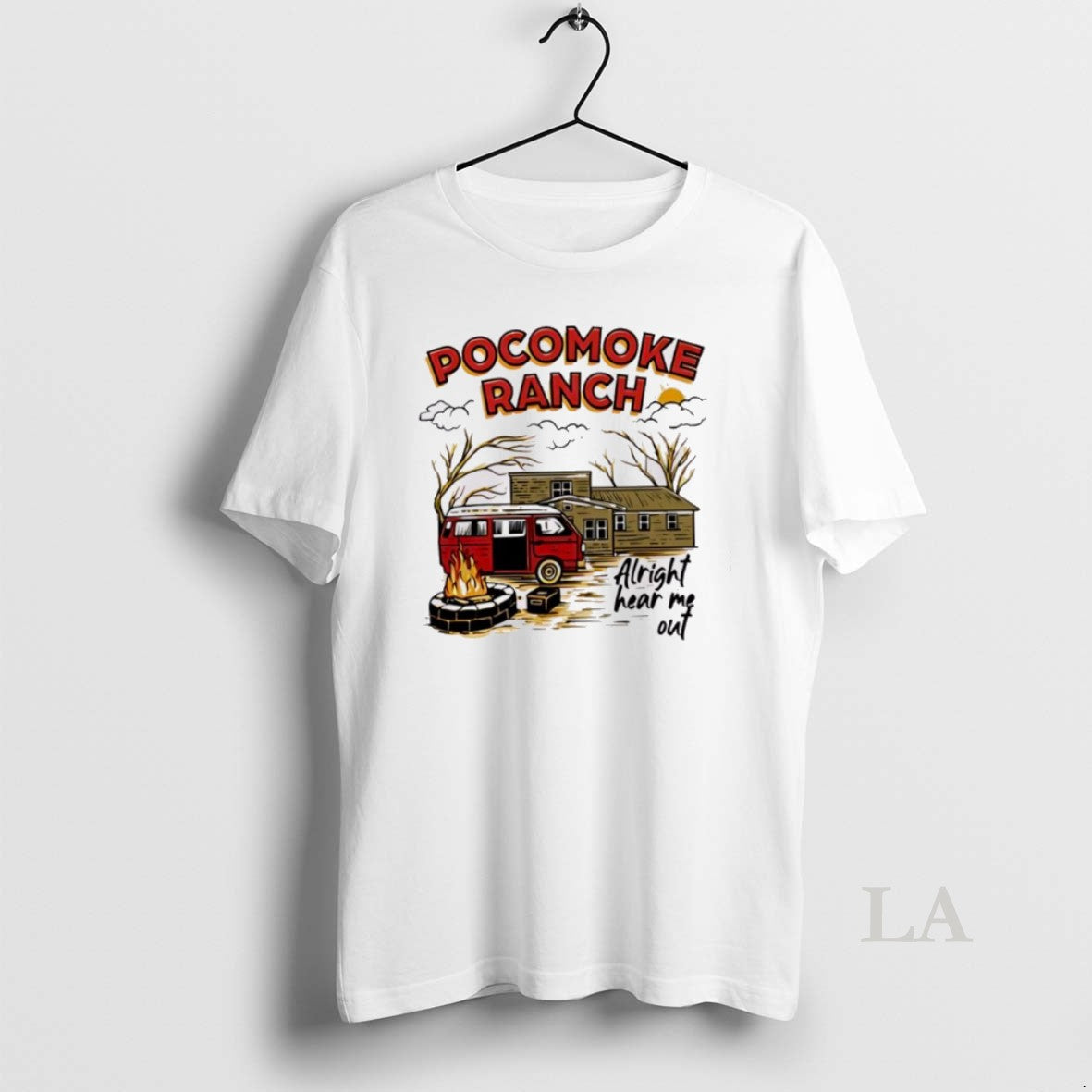 Original Top Pocomoke Ranch Alright Hear Me Out T-Shirts, Hoodie, Sweatshirt | WearSparks.com