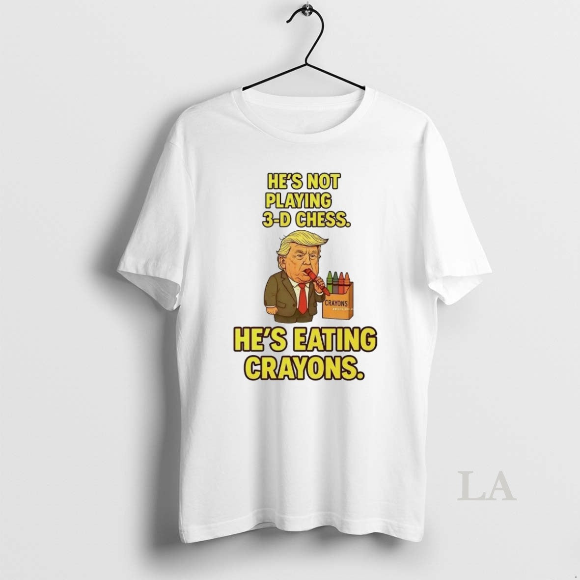 Original Trump Hes Not Playing 3d Chess Hes Eating Crayons