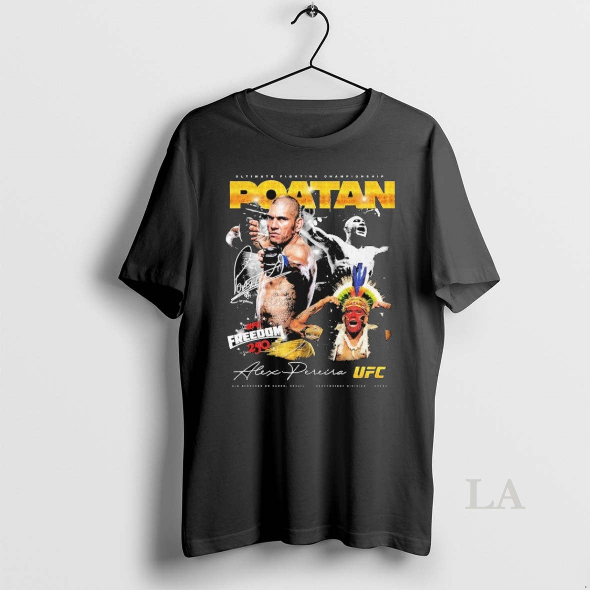 Original Ufc Poatan Alex Pereira Ufc Freedom 250 Shirts