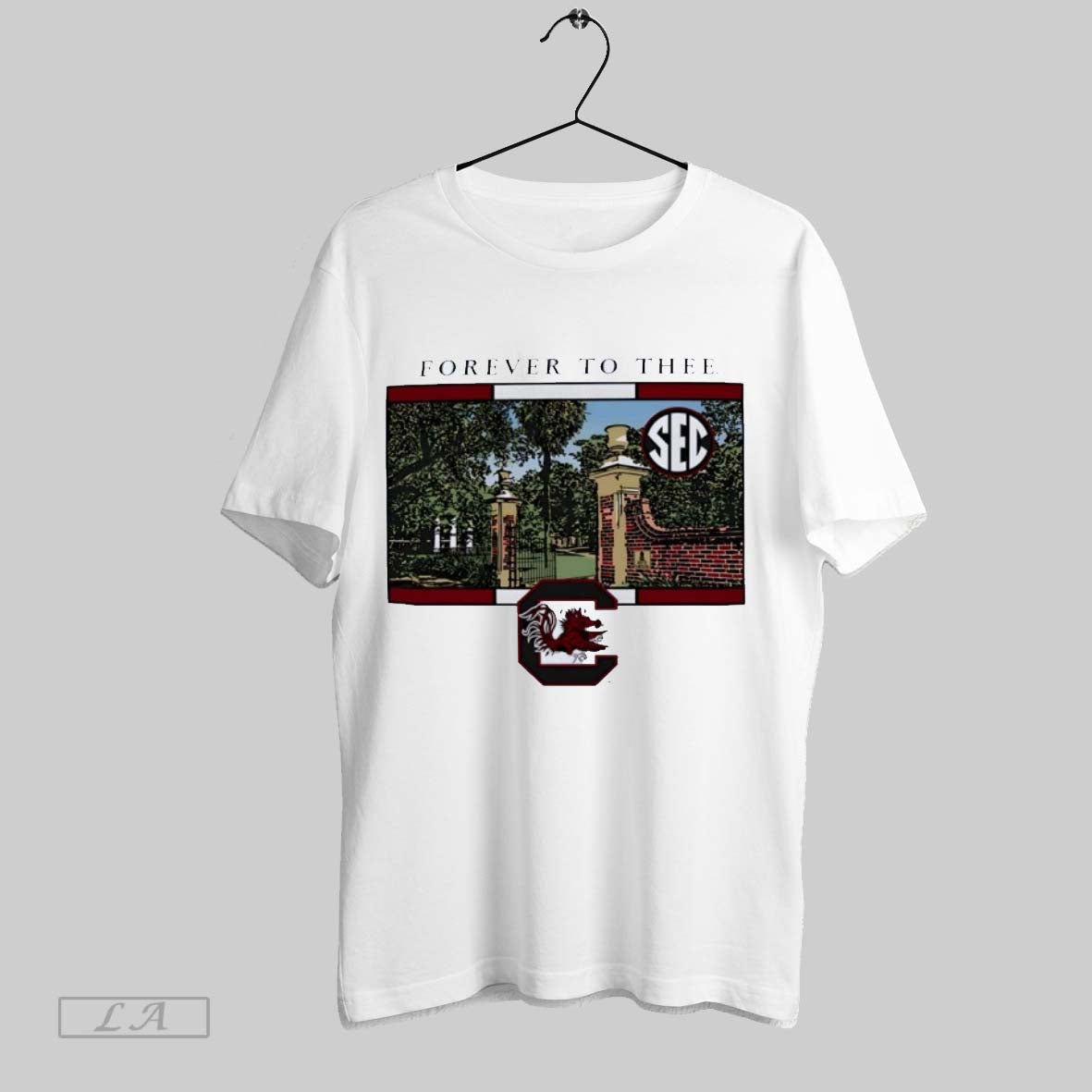 Original Usc Campus South Carolina Gamecocks Forever To Thee