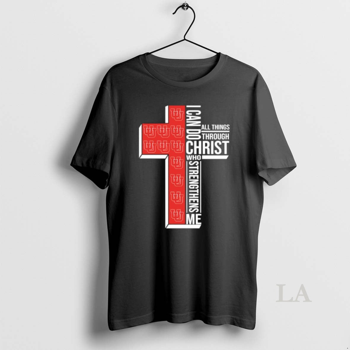 Original Utah Utes Football Cross I Can Do All Things Through Christ Who Strengthen Me T-Shirts, Hoodie, Sweatshirt