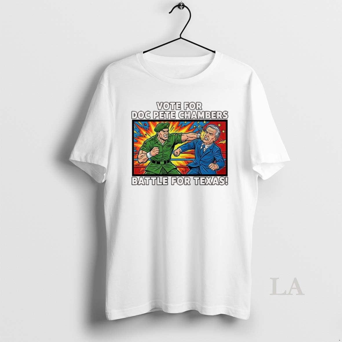 Original Vote For Doc Pete Chambers Battle For Texas T-Shirts, Hoodie, Sweatshirt | WearSparks.com