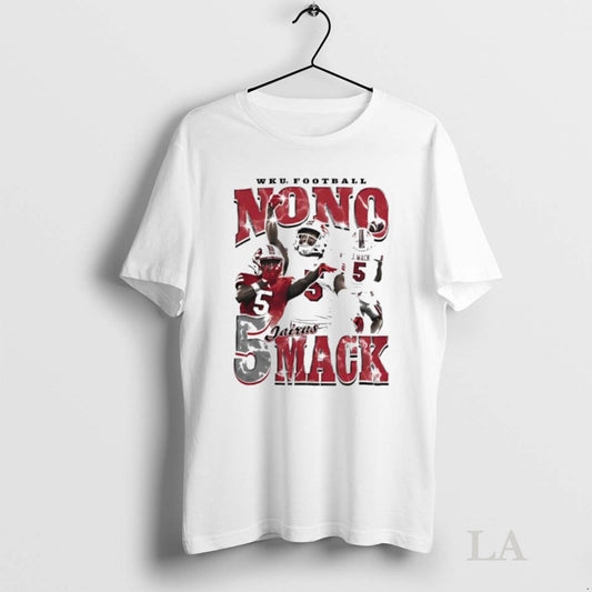 Original Western Kentucky Football Nono Jairus Mack Retro 90s Graphic
