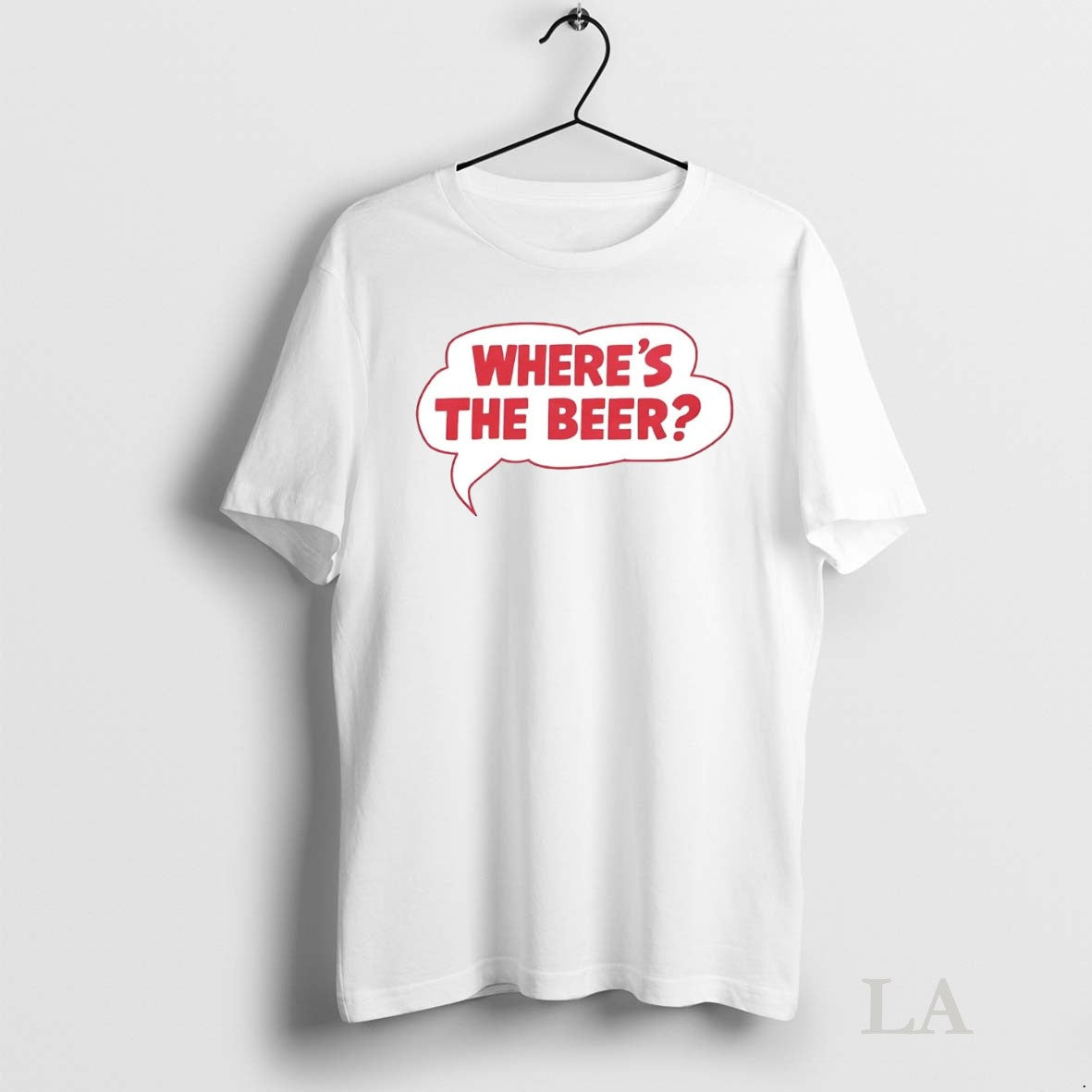 Original Wheres The Beer Bubble Text