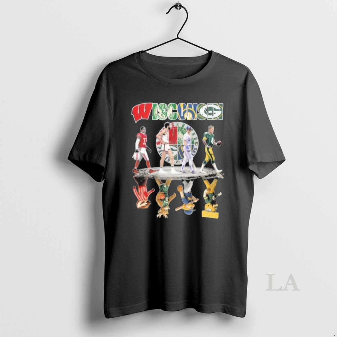 Original Wisconsin Sports Teams Players Abbey Road Water Reflection T-Shirts, Hoodie, Sweatshirt | WearSparks.com