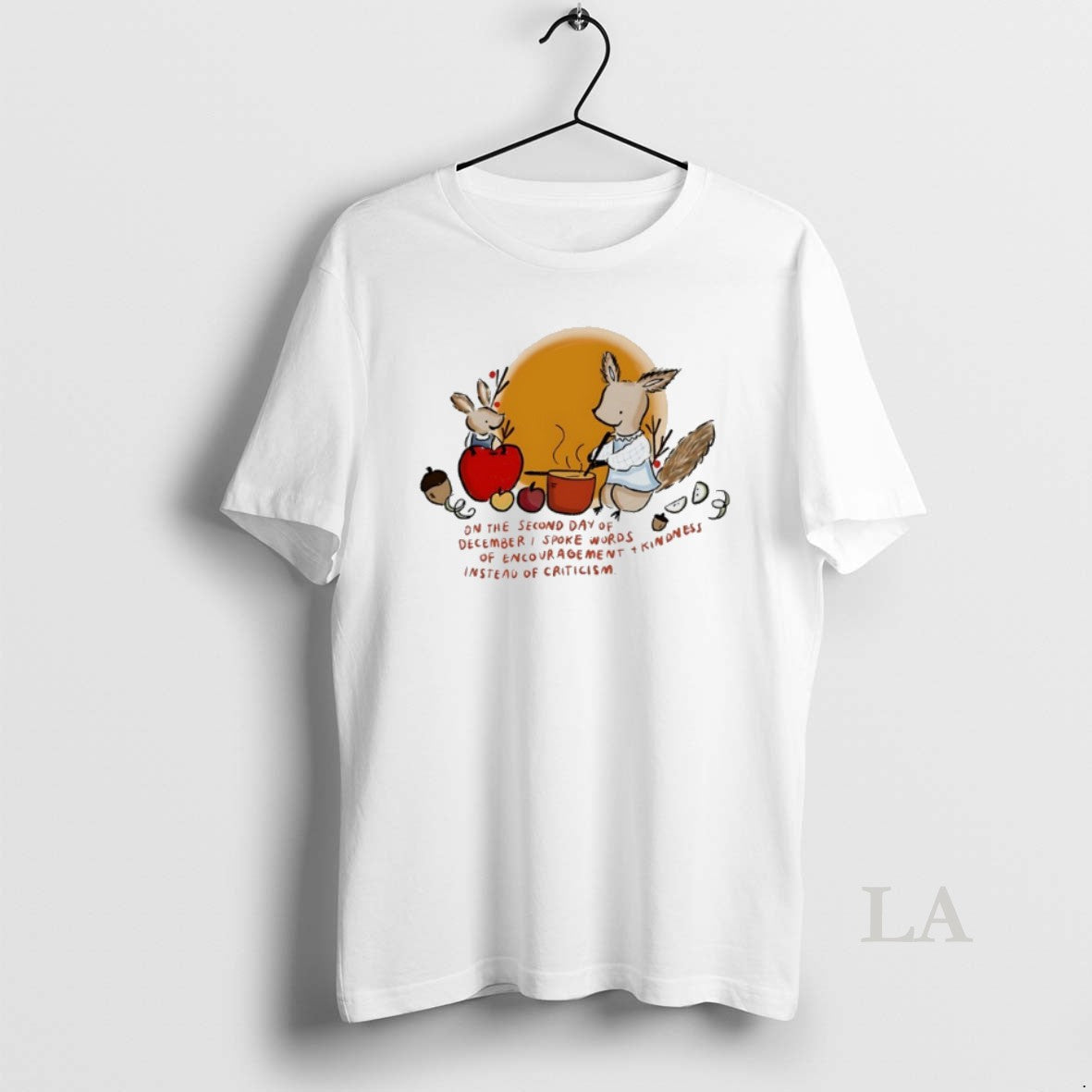 Original Wonder Doodles On The Second Day Of December I Spoke Words Of Encouragement Kindness T-Shirts, Hoodie, Sweatshirt