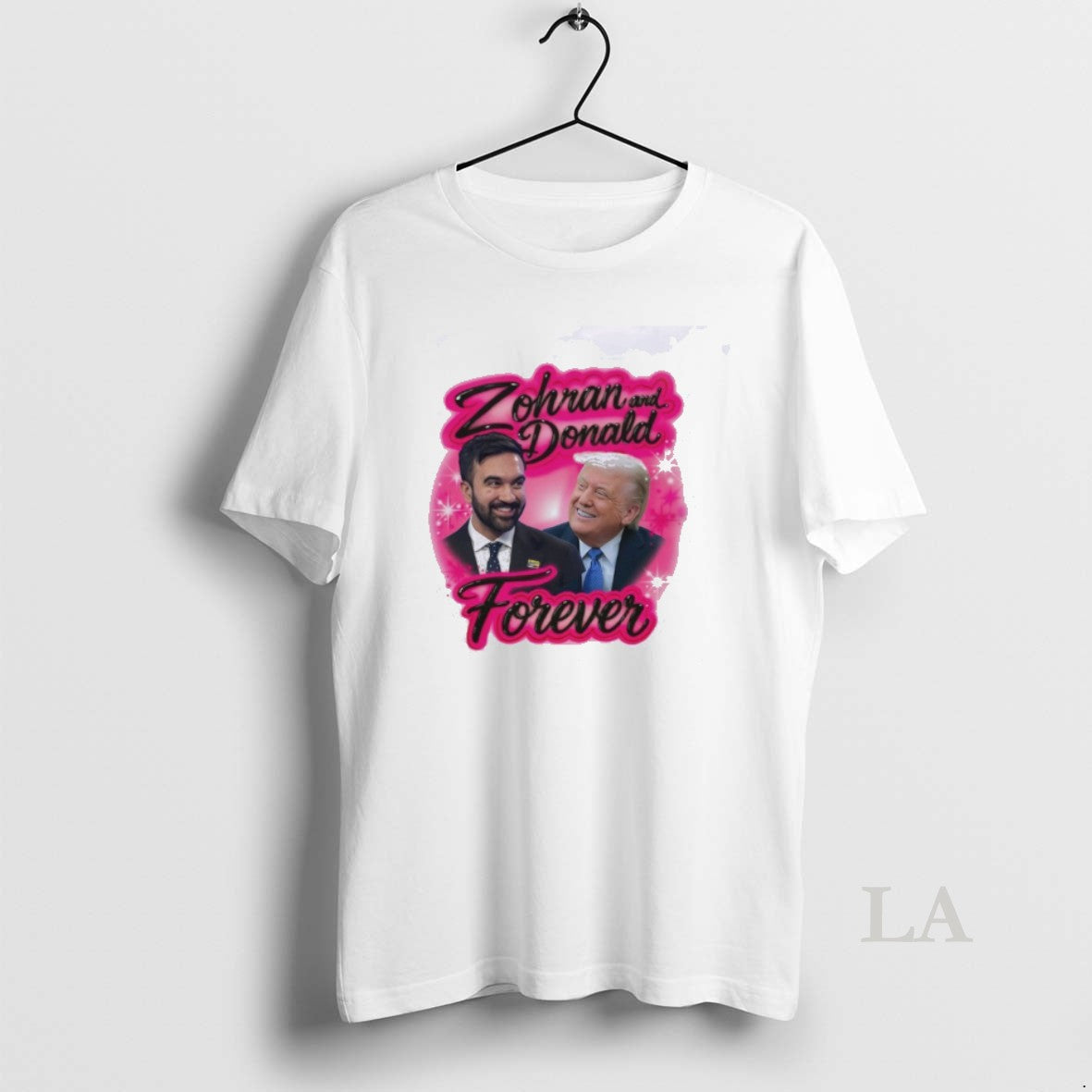 Original Zohran And Donald Trump Airbrush T-Shirts, Hoodie, Sweatshirt | WearSparks.com