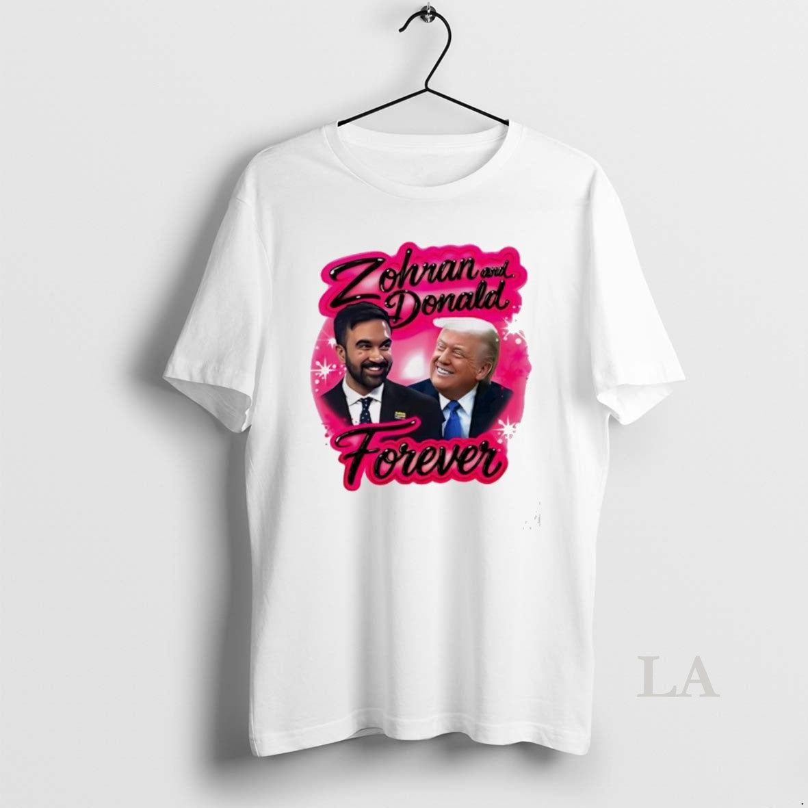 Original Zohran Mamdani And Donald Trump Forever Airbrush T-Shirts, Hoodie, Sweatshirt | WearSparks.com