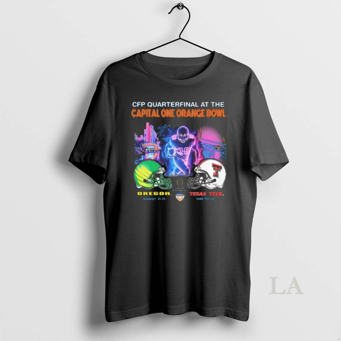 Original Oregon Vs Texas Tech Cfp Quarterfinal At The Capital One Orange Bowl Jan T-Shirts, Hoodie, Sweatshirt