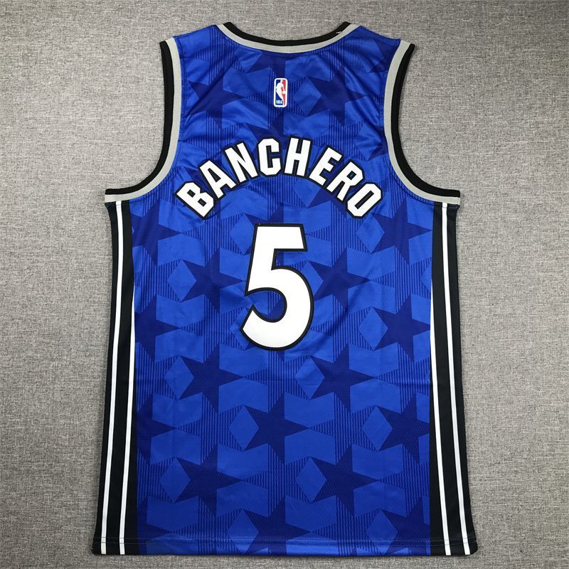 Orlando Magics #5 Paolo Banchero Magic 5 # Paul - Classic Blue Style 1