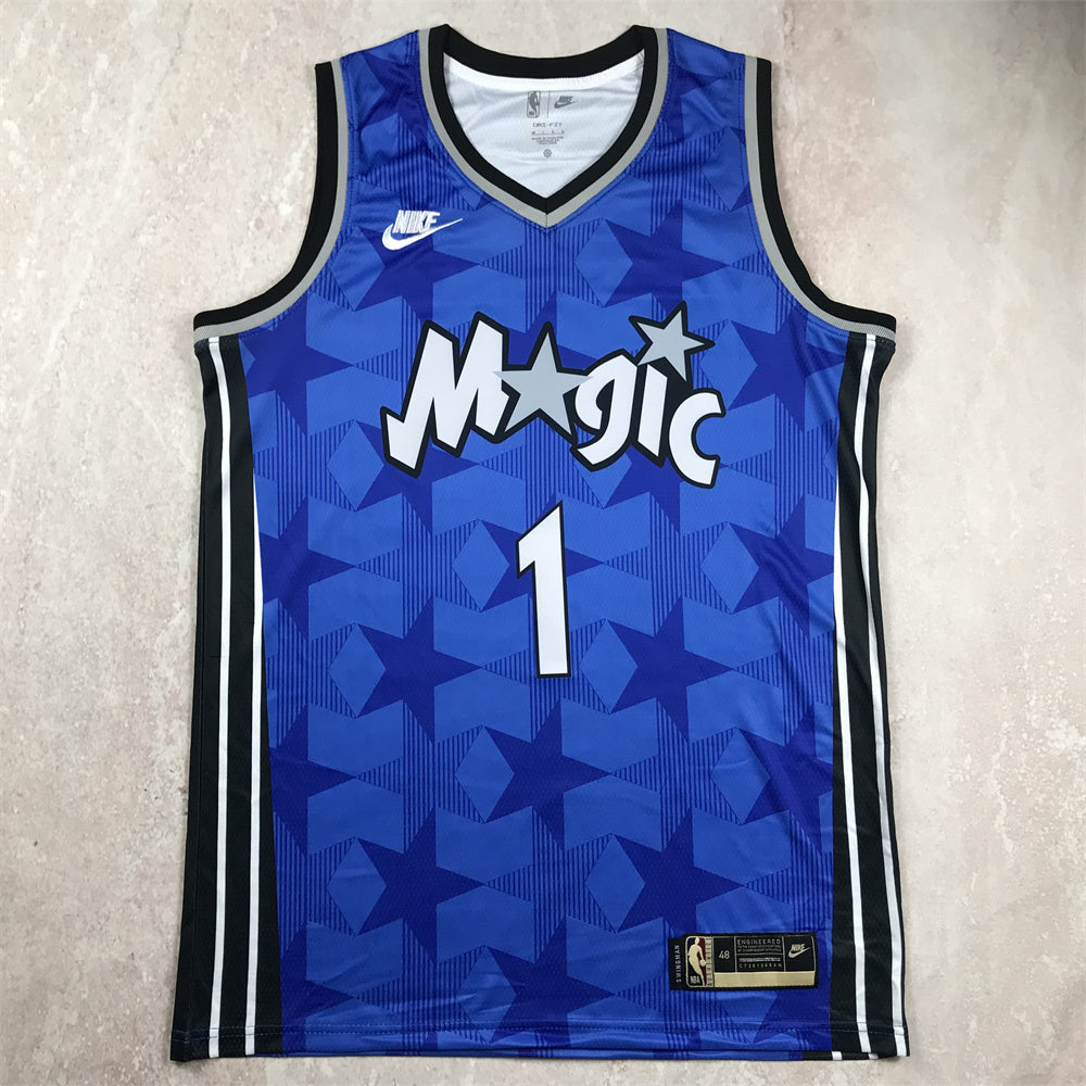 Orlando Magics#1 Tracy McGrady Magic 1 McGrady Blue S-XXL Style 2