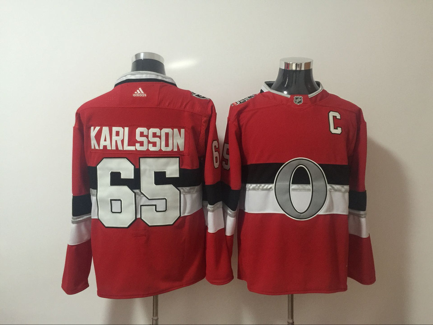 Ottawa Senators #65 Erik Karlsson Style 2