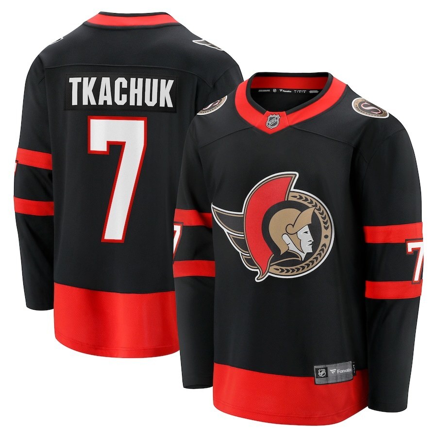 Ottawa Senators #7 Brady Tkachuk Style 12