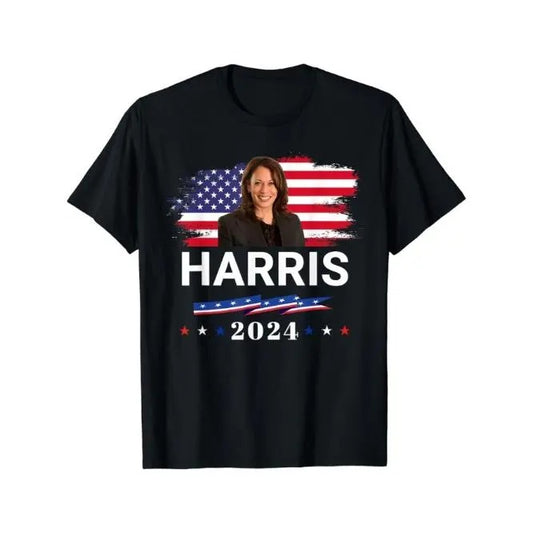 Outdoor Men's Crew Neck T-shirt, Kamala Harris 2024, Kamala Harris 2024 Presidential Campaign T-shirt, comfortable and...