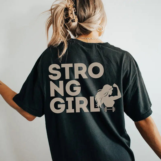 Oversized Gym Pump Cover Tshirt For Girlfriend Wife Friend Birthday Weightlifting Shirt For Strong Girl Muscle Mommy...