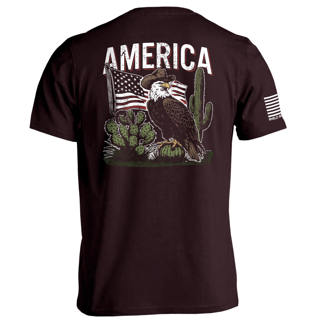 America Eagle Western T-Shirts, Hoodie, Sweatshirt | WearSparks.com (Image 4)