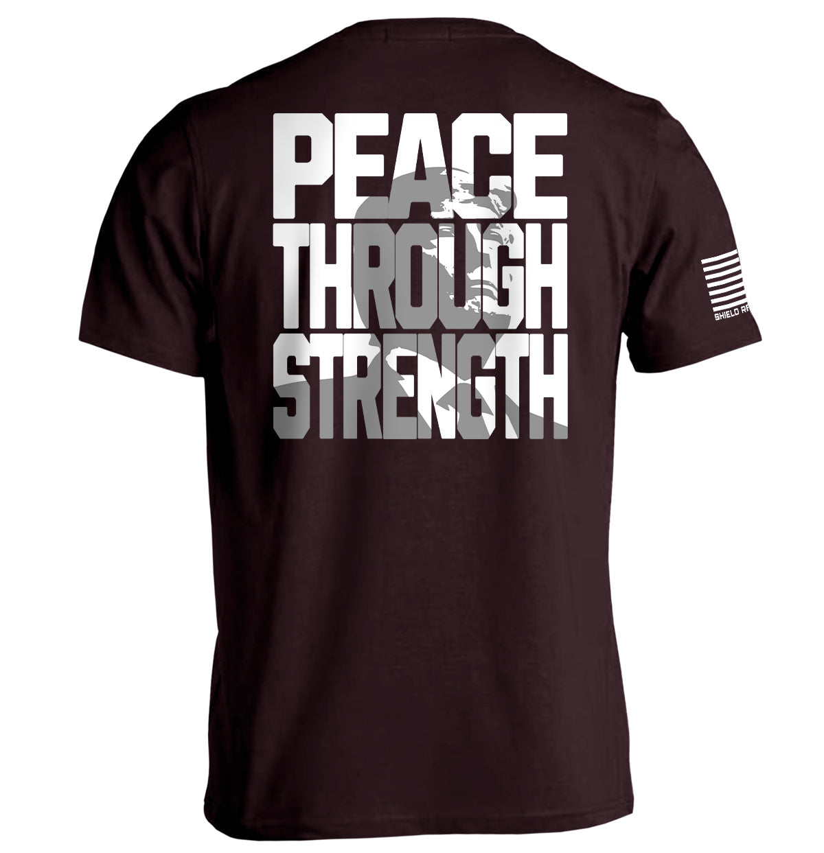 Peace Through Strength T-Shirts, Hoodie, Sweatshirt | WearSparks.com (Image 3)