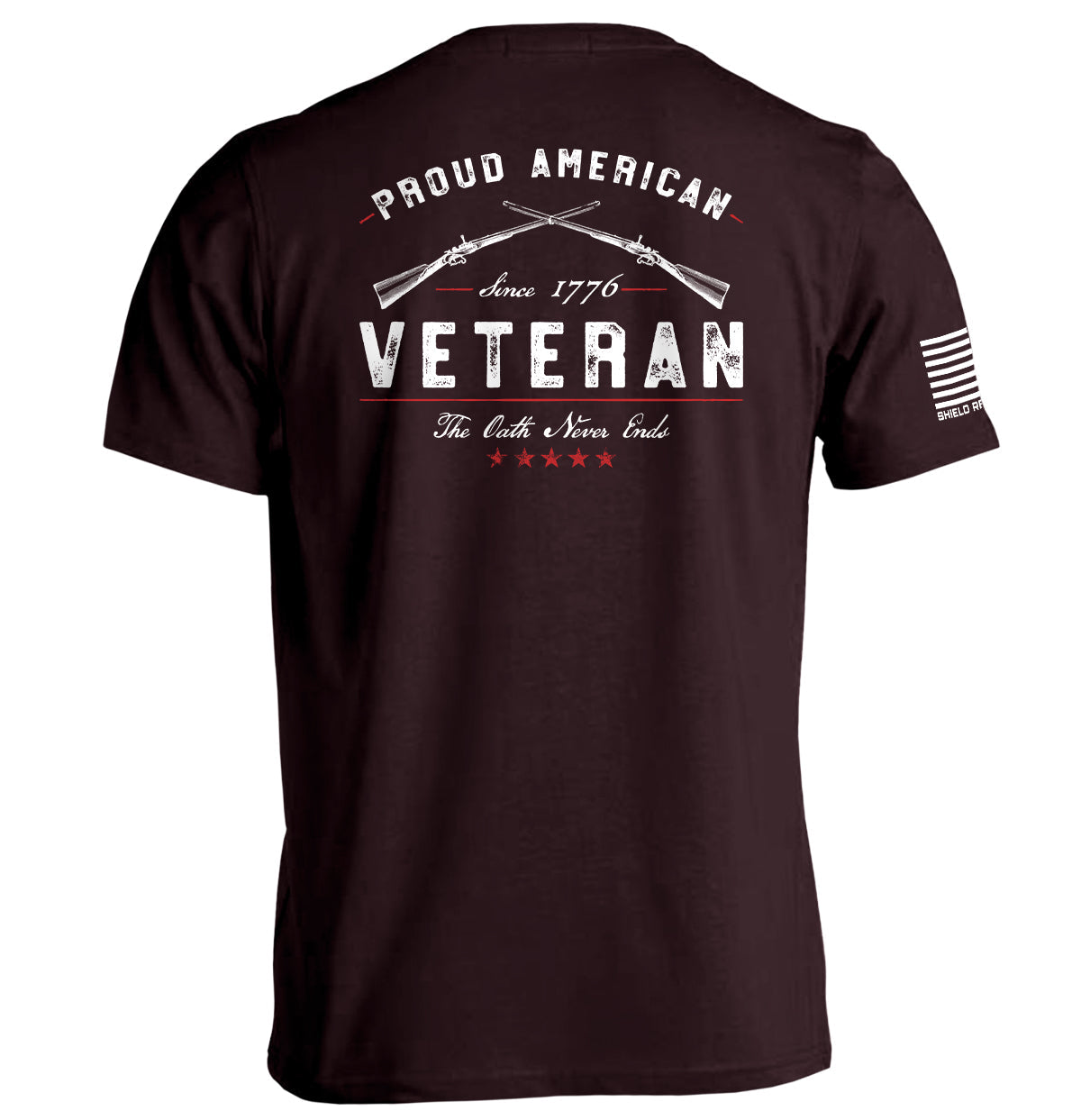 Proud American Veteran The Oath Never Ends T-Shirts, Hoodie, Sweatshirt | WearSparks.com (Image 2)