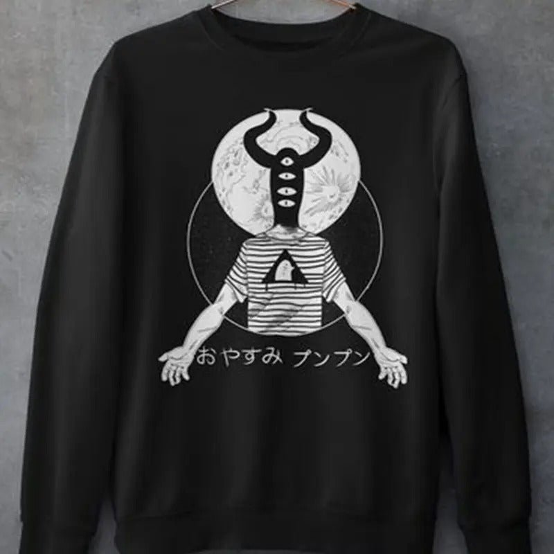 Oyasumi Goodnight Punpun New Unisex sweatshirt,Punpun Onodera, Aiko Tanaka Manga T-Shirts, Hoodie | WearSparks.com