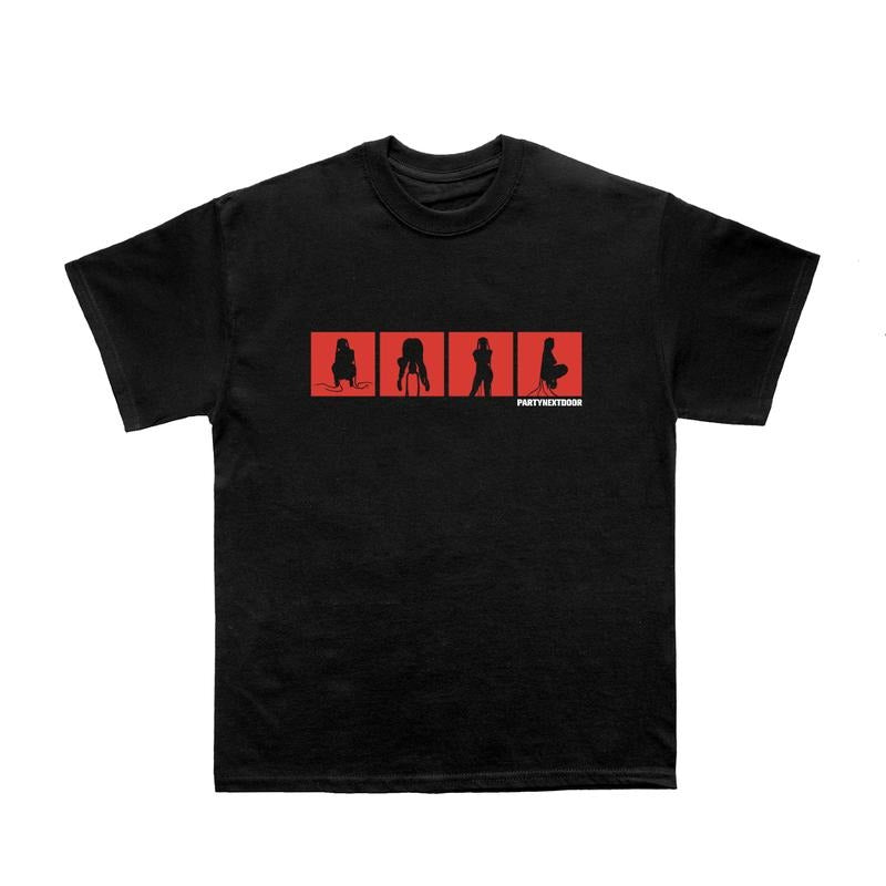 PARTYNEXTDOOR 4 Black Logo T-shirt Hoodie, Sweatshirt | WearSparks.com