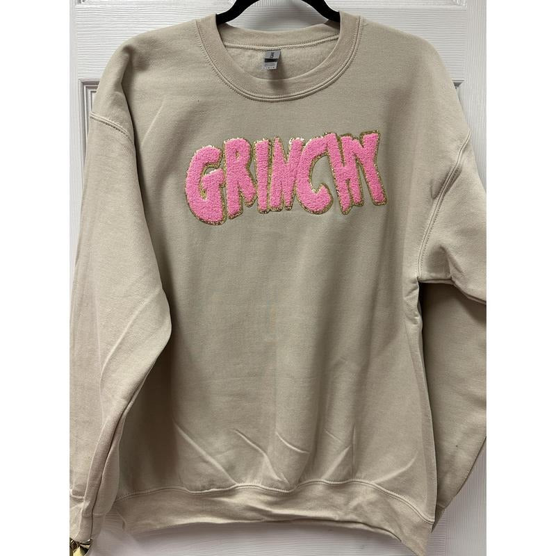 PINK I'm Not Going Pink Patch Sweatshirt -- SAND T-Shirts, Hoodie | WearSparks.com