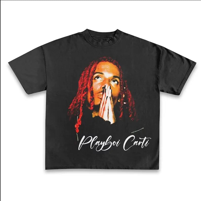 PLAYBOI CARTI T-SHIRT Rap Concert Hip Hop Shirt, Gift For Fans Shirt Hoodie, Sweatshirt | WearSparks.com