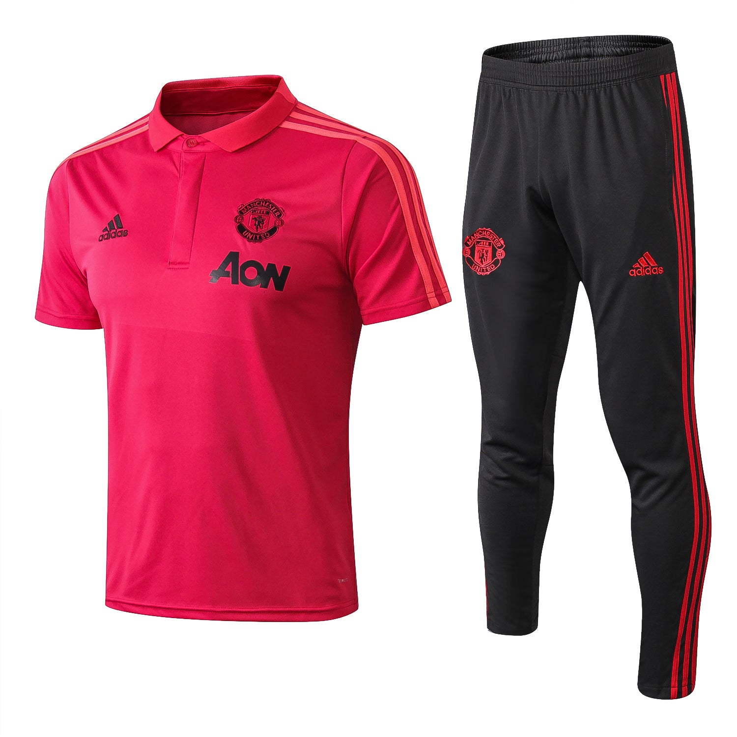 POLO MAN UNITED RED SUIT 1