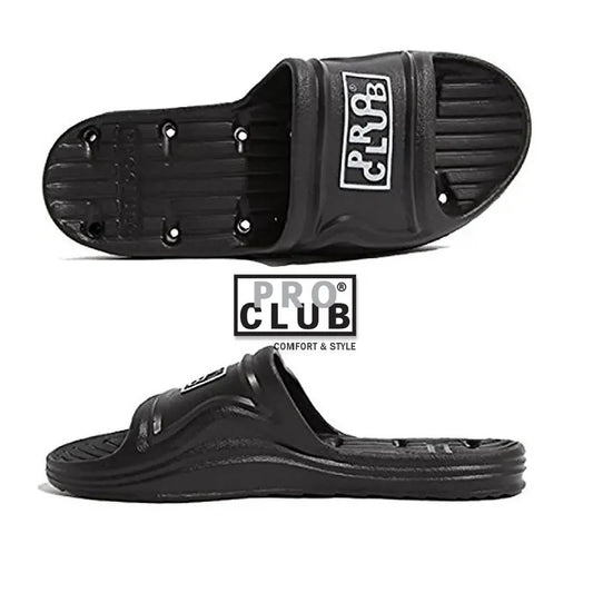 PROCLUB Men's Shower Slipper Sandal Non Slip Resistant Shoes PRO CLUB Waterproof Quick Drying Comfortable Durable Camps...