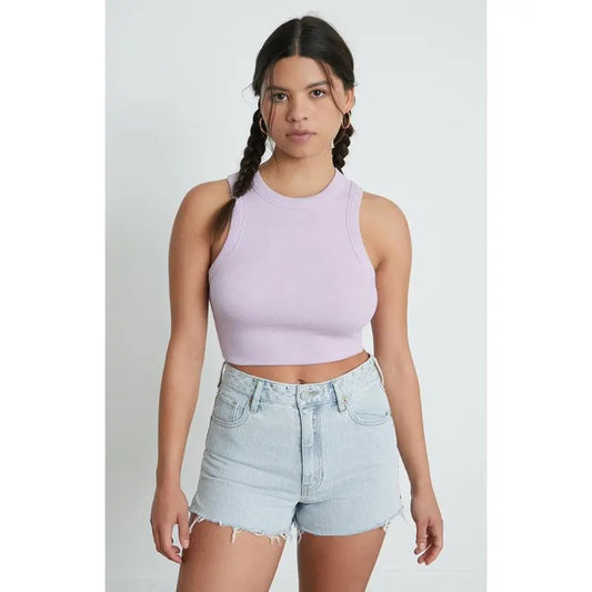 PS Basics by Pacsun Women's Nadia Racer Tank Topstyle{n002}2 T-Shirts, Hoodie, Sweatshirt | WearSparks.com