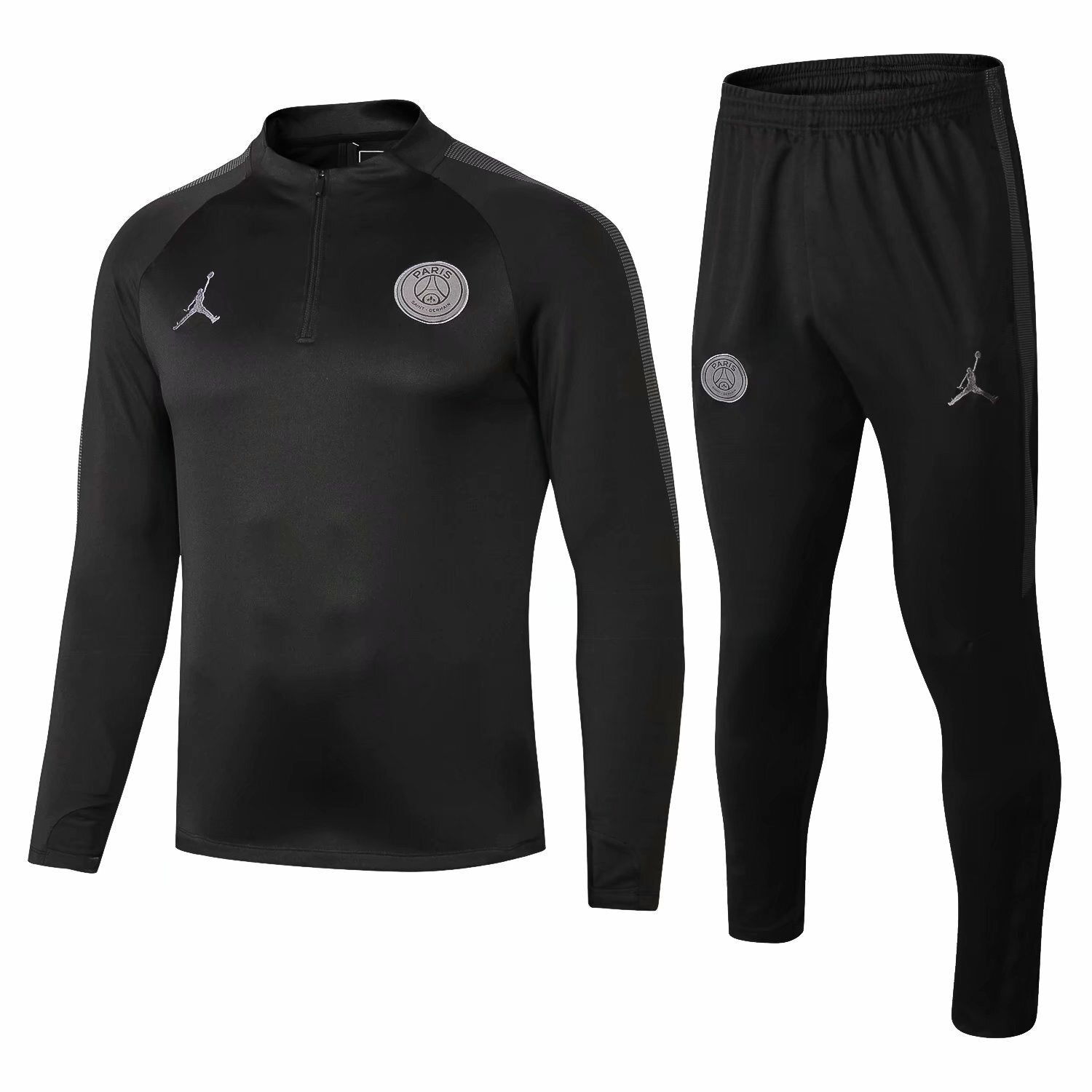 PSG 0330 HALF ZIPPER BLACK 1
