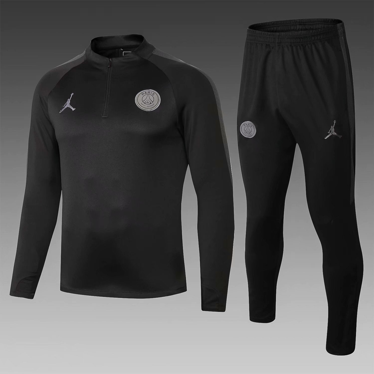 PSG 0330 HALF ZIPPER BLACK 2