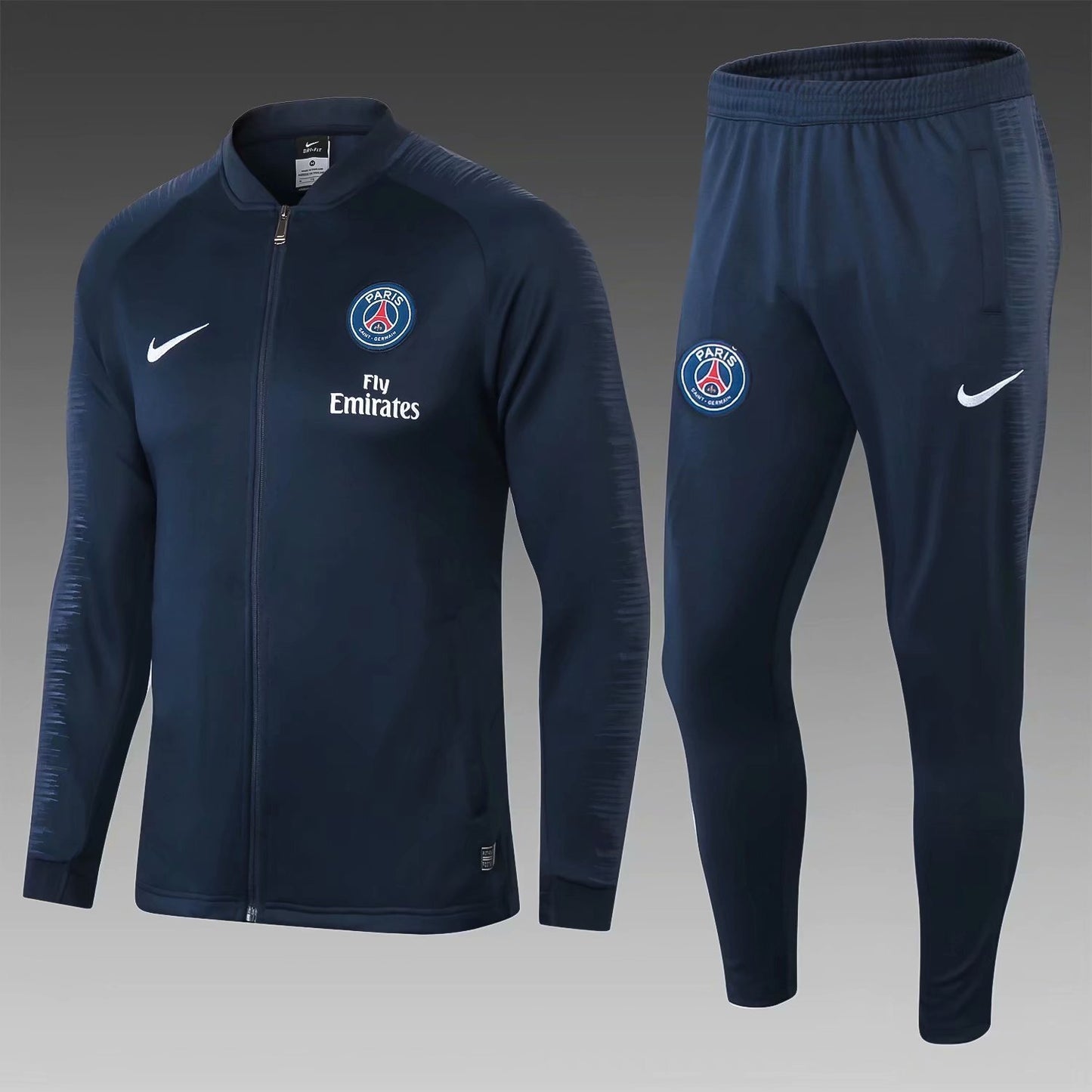 PSG DIAMOND BLUE LONG ZIP Training Suit