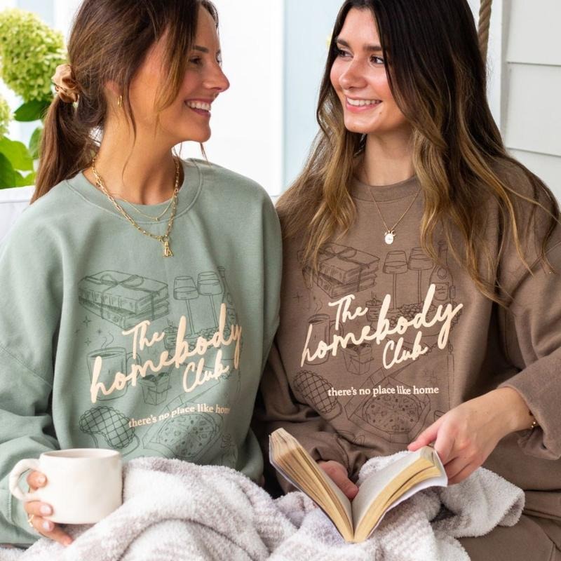 PUFF 'The Homebody Club' Sweatshirt T-Shirts, Hoodie | WearSparks.com