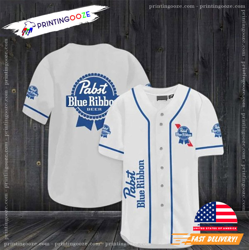 Pabst Blue Ribbon Baseball Jersey