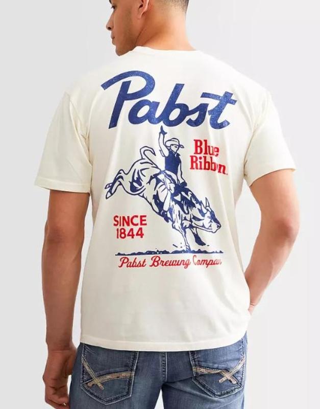 Pabst Blue Ribbon cowboy Shirt, Retro Beer Shirt, Drinking Shirt, PBR Shirt Menswear Top Hoodie, Sweatshirt | WearSparks.com