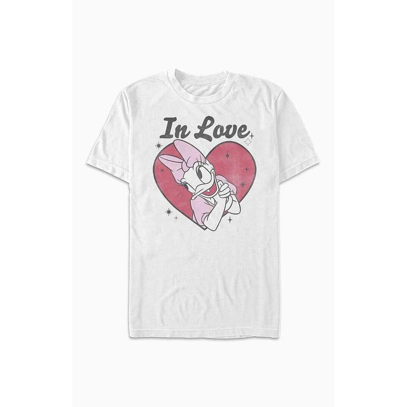PacSun Women's Daisy Duck In Love T-Shirt Hoodie, Sweatshirt | WearSparks.com