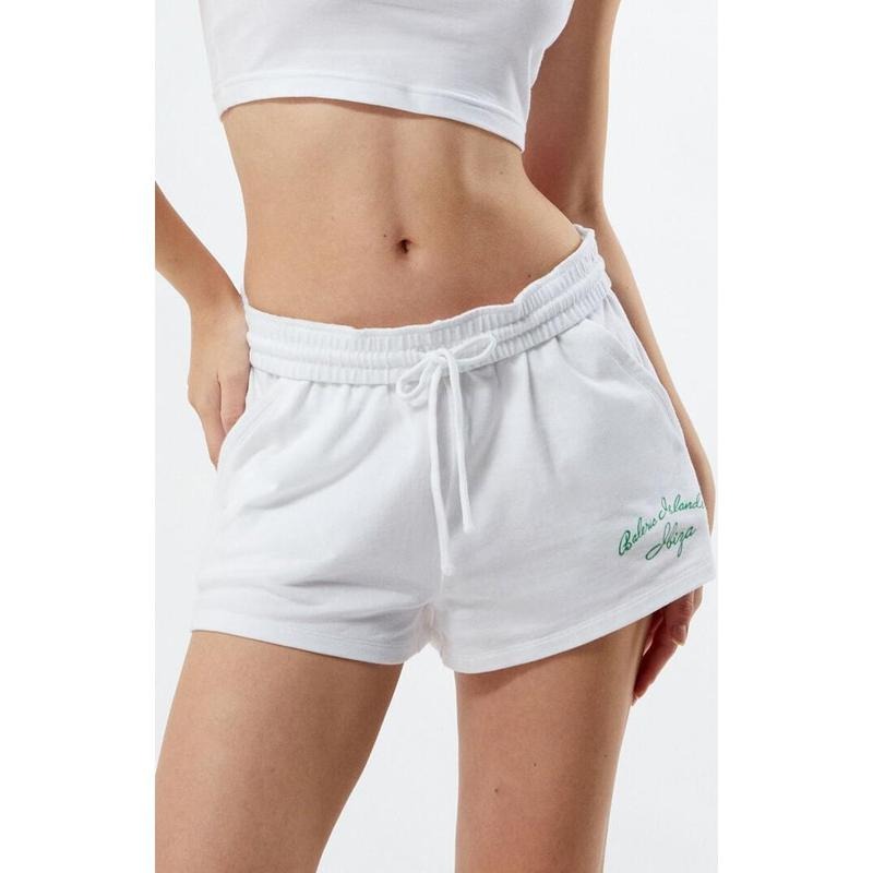 PacSun Women's Ibiza Island Fold-Over Mini Sweat Shorts T-Shirts, Hoodie, Sweatshirt | WearSparks.com