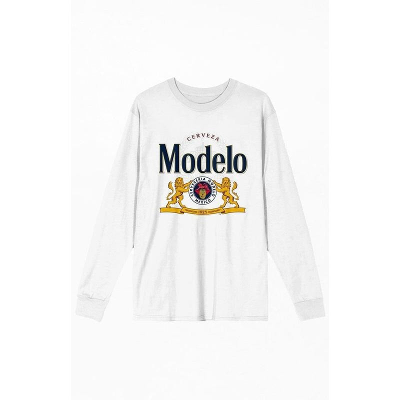 PacSun Women's Modelo Beer Logo Long Sleeve T-Shirtstyle{n002}2 T-Shirts, Hoodie, Sweatshirt | WearSparks.com