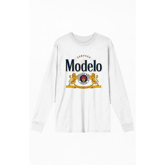 PacSun Women's Modelo Beer Logo Long Sleeve T-Shirtstyle{n002}2 T-Shirts, Hoodie, Sweatshirt | WearSparks.com
