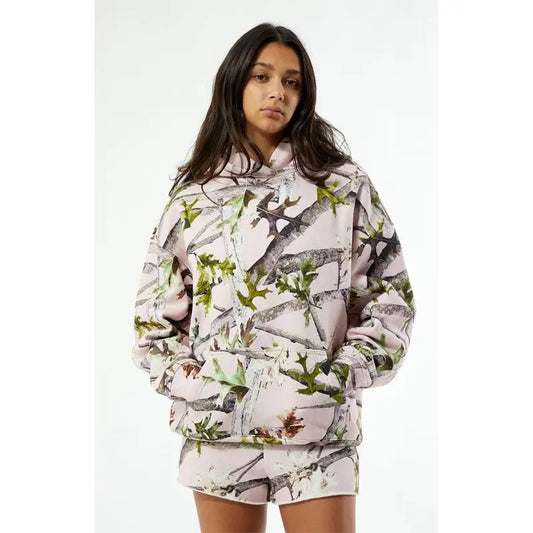 PacSun Women's Pink Camo Hoodie T-Shirts, Sweatshirt | WearSparks.com